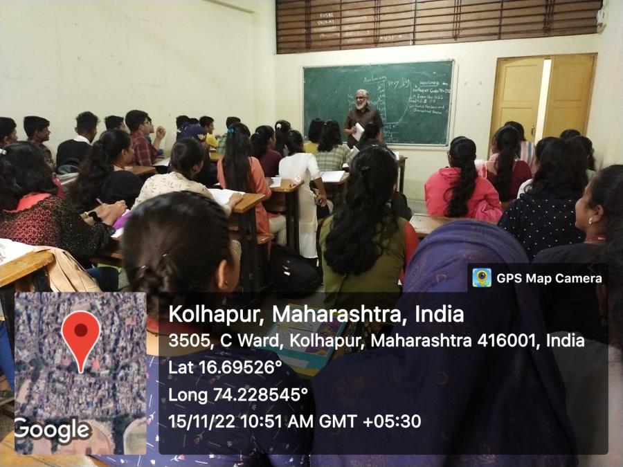 Department of English organised a Guest Lecture on 'Introduction to Phonetics