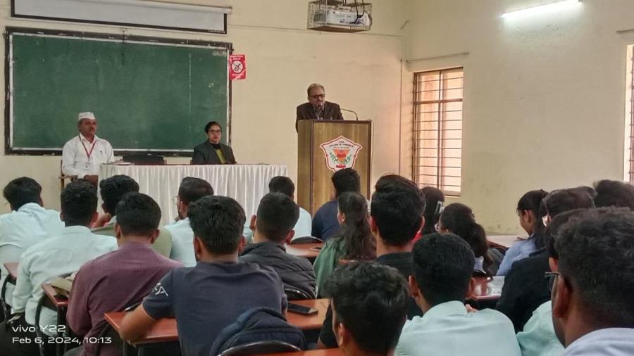 Department of BBA has organised Guest Lecture