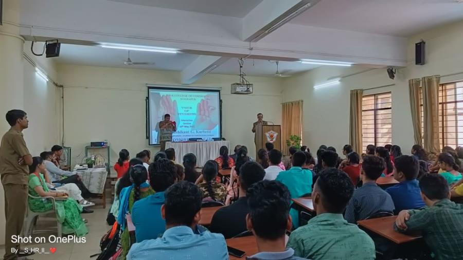 Organised guest lecture for BBA students on “