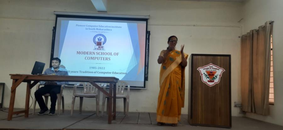 Department of Accountancy organized Tally Pra