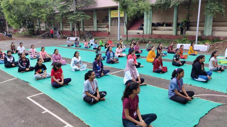 Organized Aazadi ka amrit mahotsav-yoga train