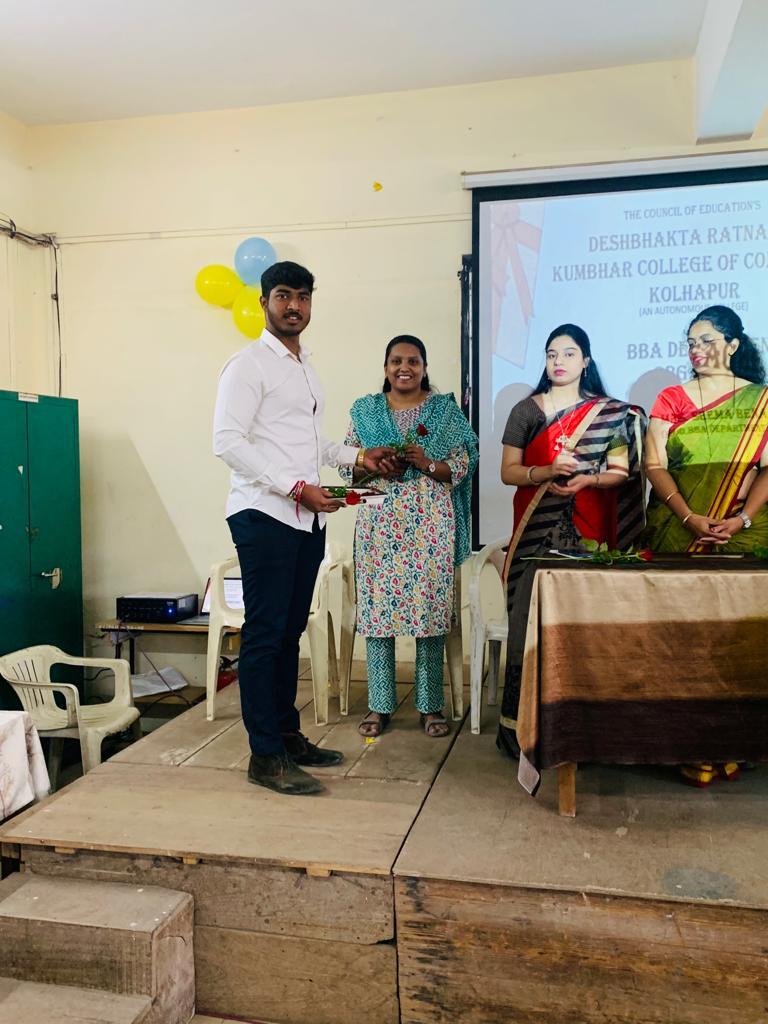 Department of BBA has organised Teachers Day