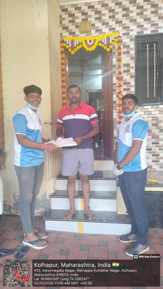 Cleanliness Drive and Distribution of Cotton 