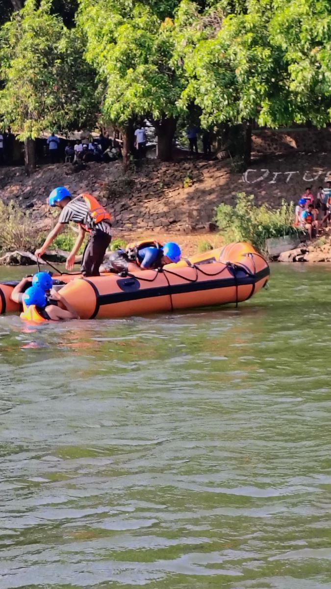 Participation in the Camp organised by Indian Rescue Academy (IRA) at Kolad, Raygad, maharashtra.