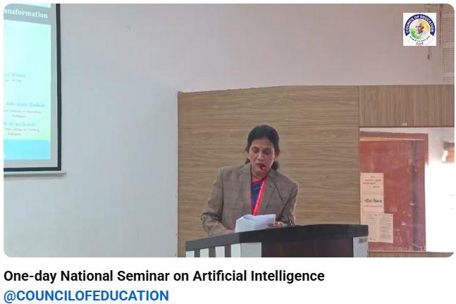 One day National Seminar on Artificial Intell