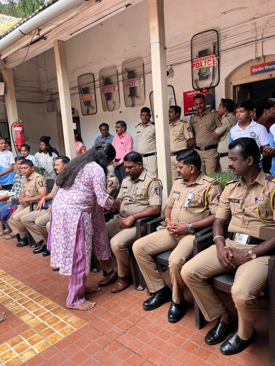 Kranti Din Rally and Raksha Bandhan Celebrati