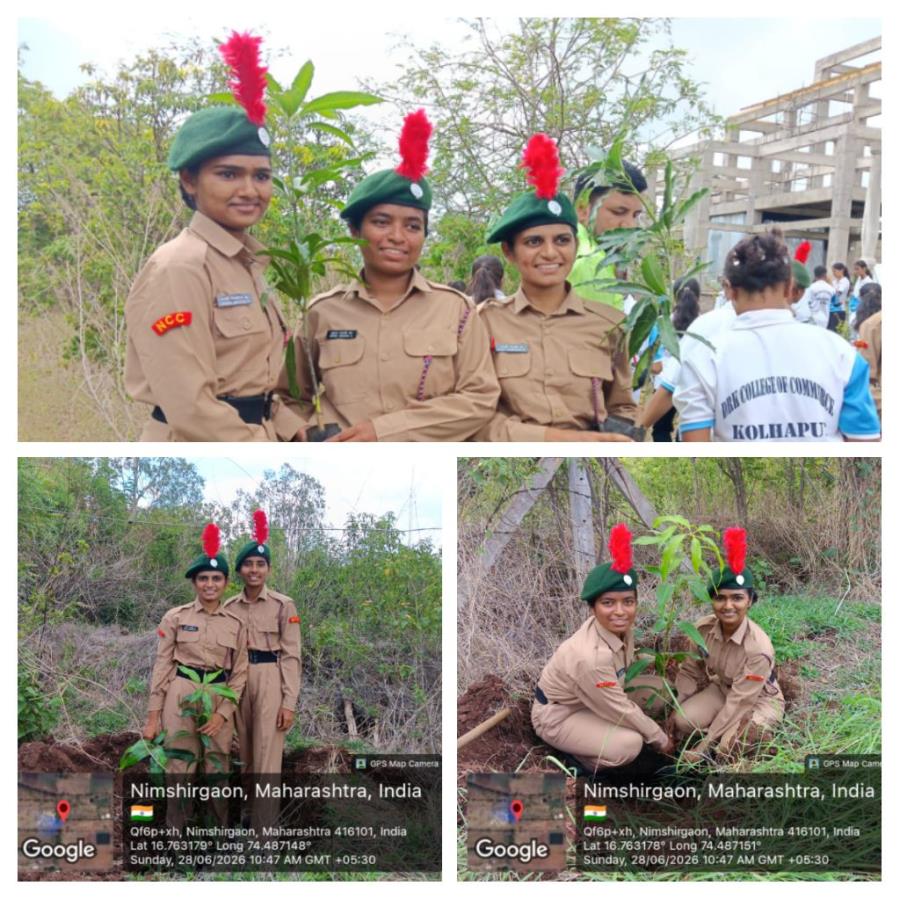 Unity, Discipline सोबत वृक्षारोपण!! श्रमदान!!