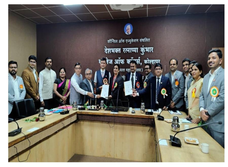 Department of Accountancy had signed a Memora