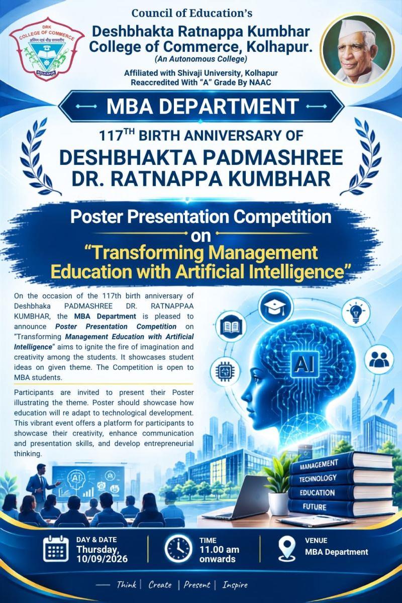 Poster Presentation Competition on Transformi