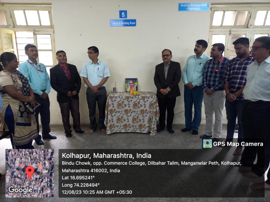 Dept. of Library Celebrated Dr. S. R. Rangana