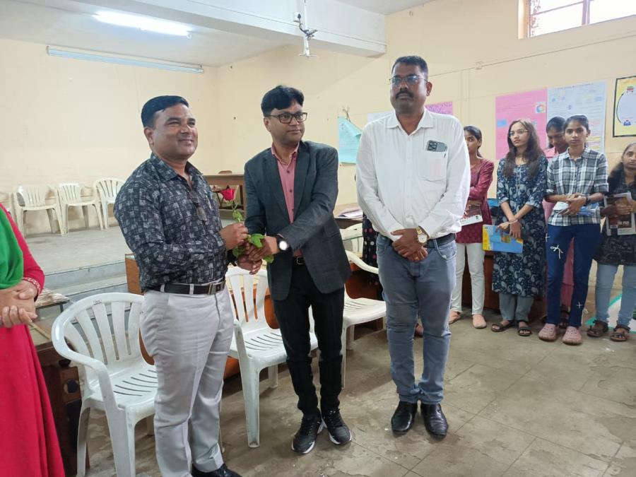 Book Exhibition organized by Department of Li